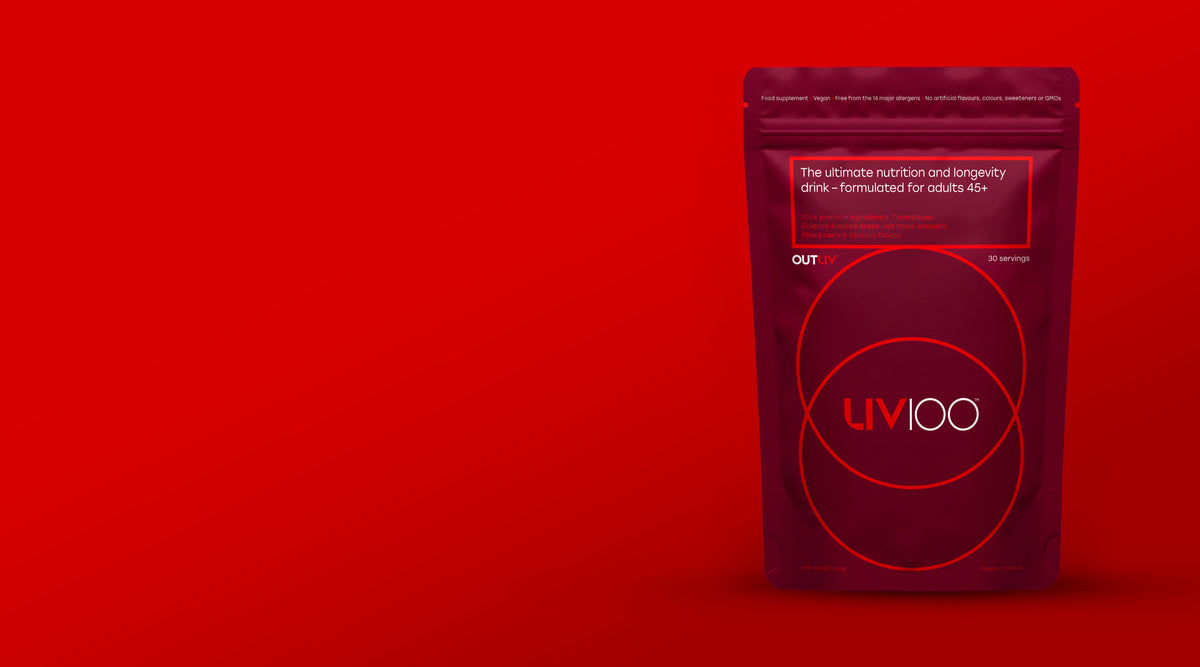 The Liv100 pouch, 30 servings